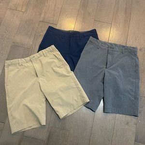 3 pair of Boys golf shorts size 14 Vineyard Vines and Quicksilver